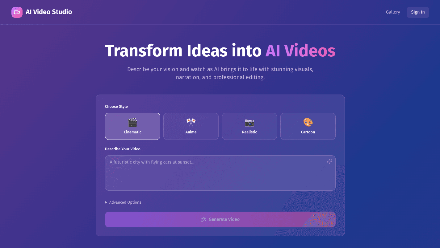 AI Video Generator